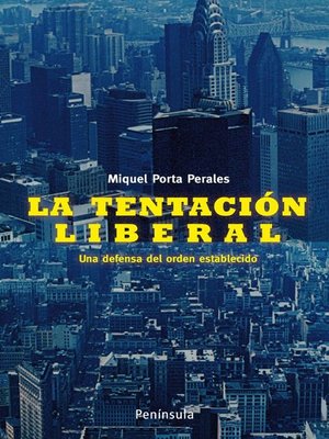 cover image of La tentación liberal